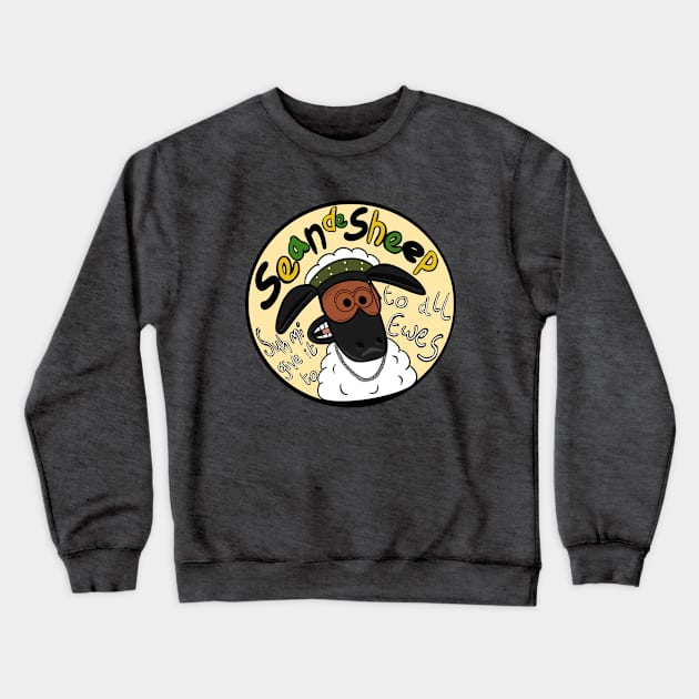 Sean de Sheep Crewneck Sweatshirt by Jamie Collins